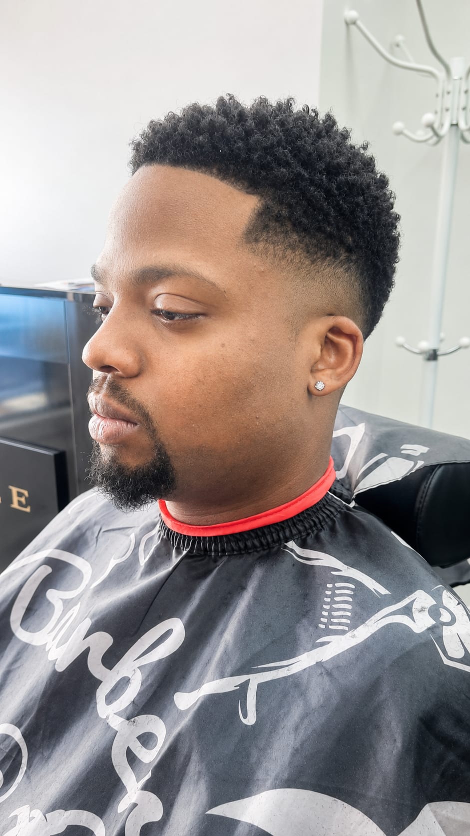 Classic barber haircut